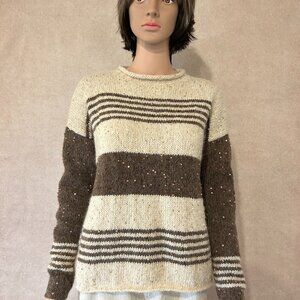 Hand Knitted Air Alpaca Pullover